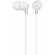 SONY MDREX15LPW CUFFIA AURIC.IN-EAR 8-22000HZ 100DB 16OHM BIANCO