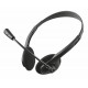 TRUST 21665 HEADSET ON HEAR 70-20000HZ 89DB C/MIC. NERO