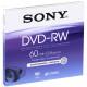 SONY DMW60AJ DVD-RW 8CM 2.8GB 60MIN DOUBLE FACE ANTIGRAFFIO 1PZ